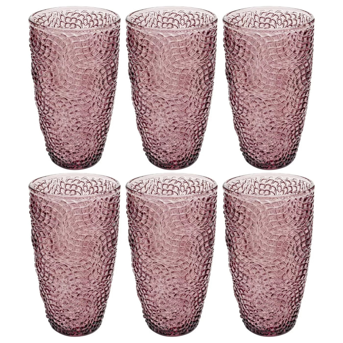 Verres hauts Amara set de 6 Kare Design