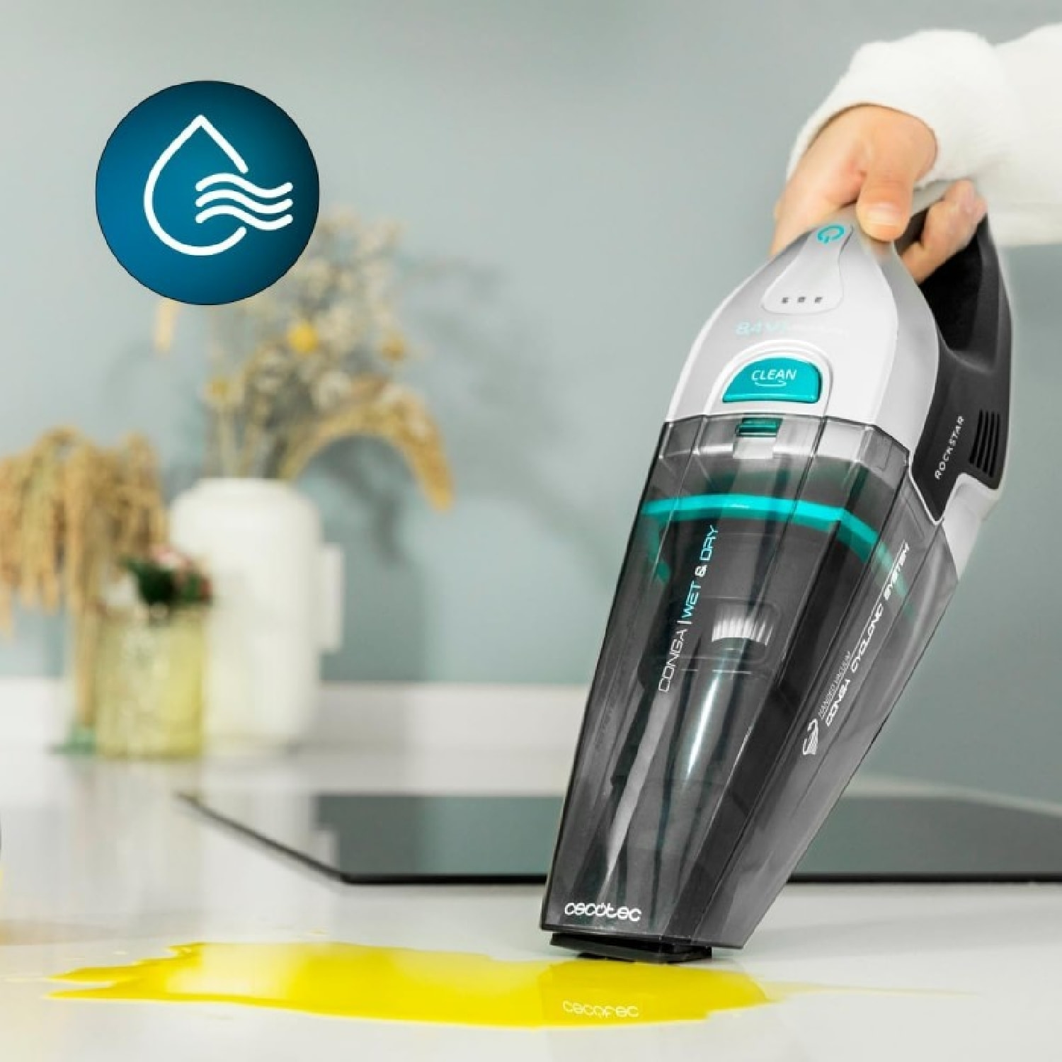 Cecotec Aspirateur à main Conga Rockstar Hand 8,4 V