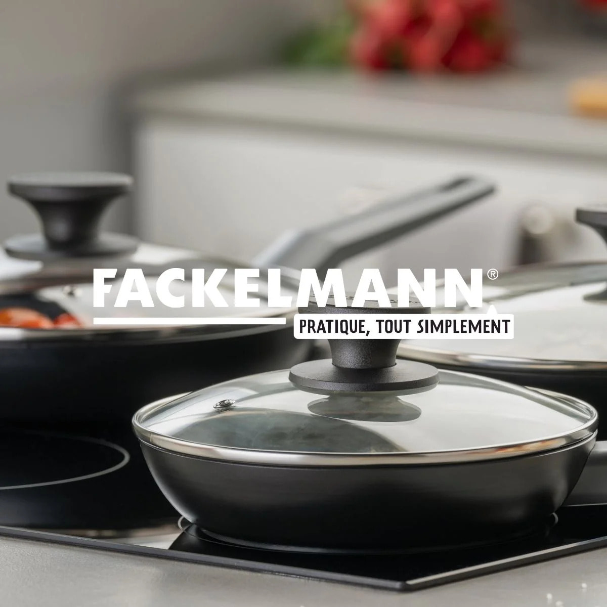 Couvercle de cuisson en verre 16 cm Fackelmann