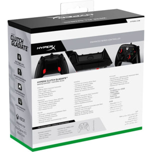 Manette HYPERX CLUTCH GLADIATE BLACK