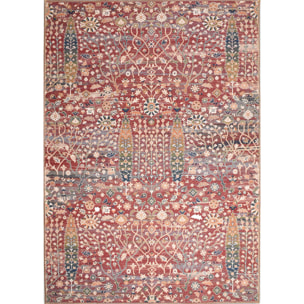Radom - vintage lavable en machine, rouge