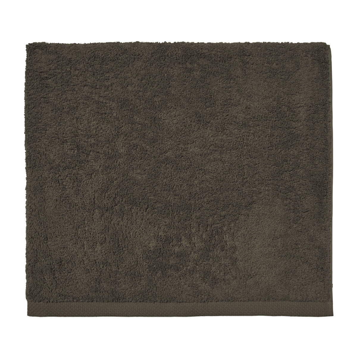 Drap de douche uni en coton, AQUA, Vert