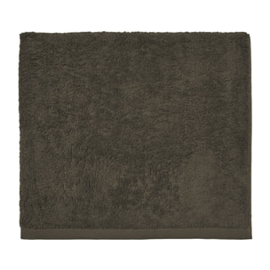 Drap de douche uni en coton, AQUA, Vert