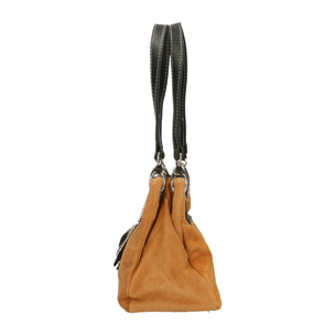 Chicca Borse Borsetta Pochette Cuoio