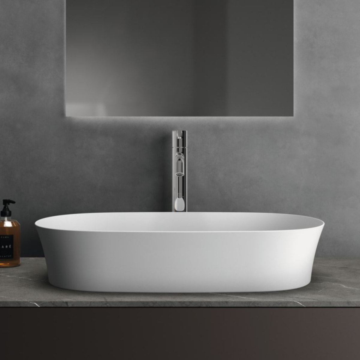 IDEAL STANDARD Vasque à poser ovale Ipalyss blanc