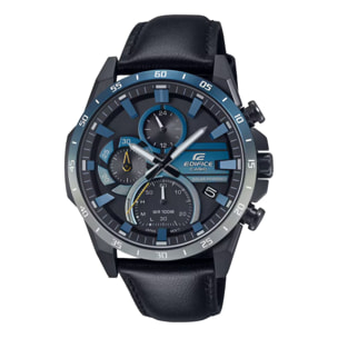 Reloj Casio EQS-940NL-1AVUEF Hombre Analogico Solar con Correa de Cuero