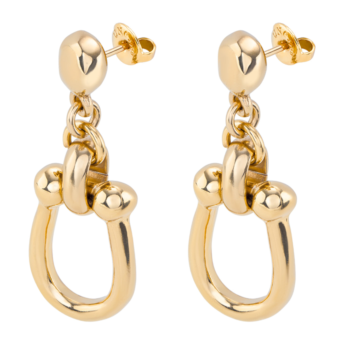 Pendiente Serotonin DORADO U