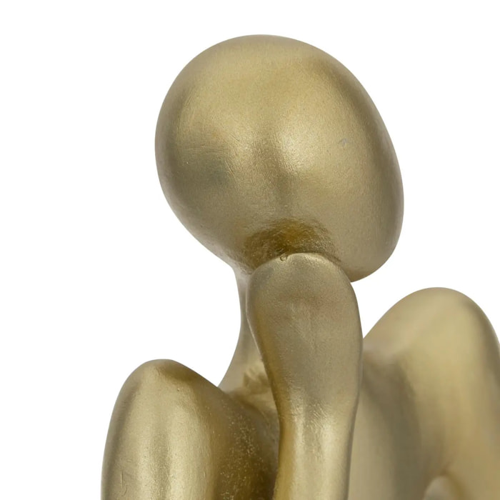 Lot de 3 statuettes femme Le collectionneur or