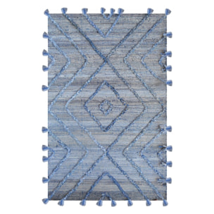 Tapis Worgan denim