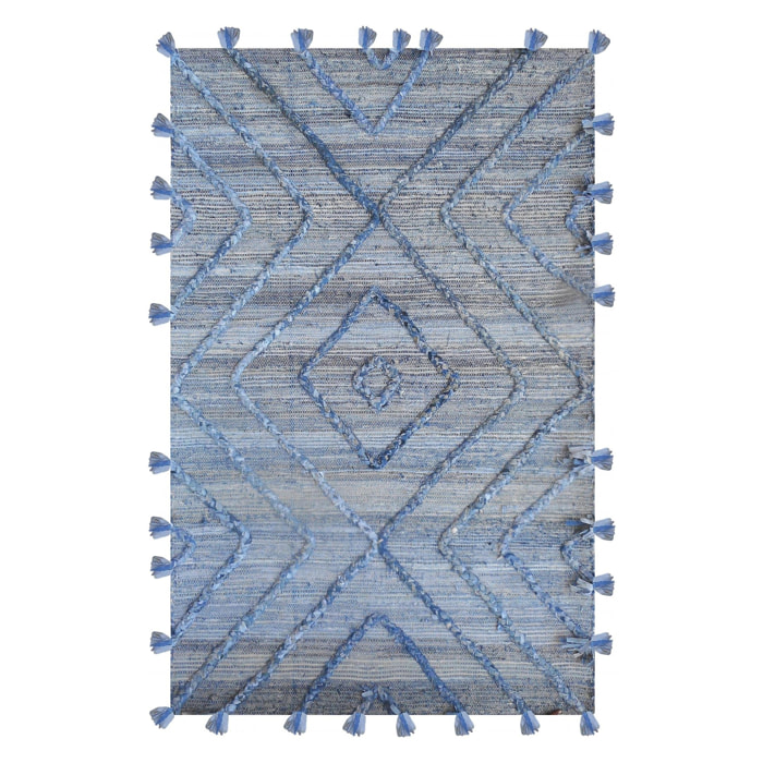 Tapis Worgan denim