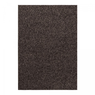 Tapis salon et chambre tissé motif uni MASU