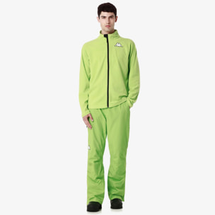 Felpe Kappa Uomo Donna 8Cento 818Fz Verde