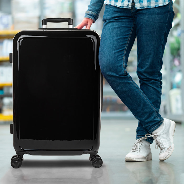 Maleta Pc Mediana Itaca Stickers Negro