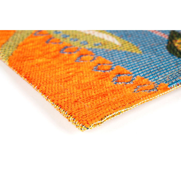 Tappeto Excelsa Gipsy Soul in poliestere e cotone 45x75x0,7 cm multicolore