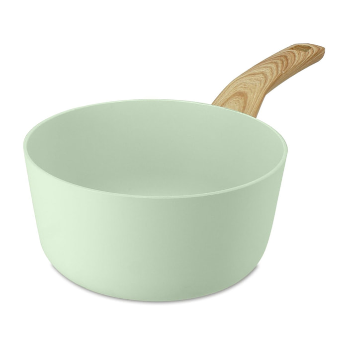 Casserole en revêtement céramique 18cm céladon - tous feux COLORAMA