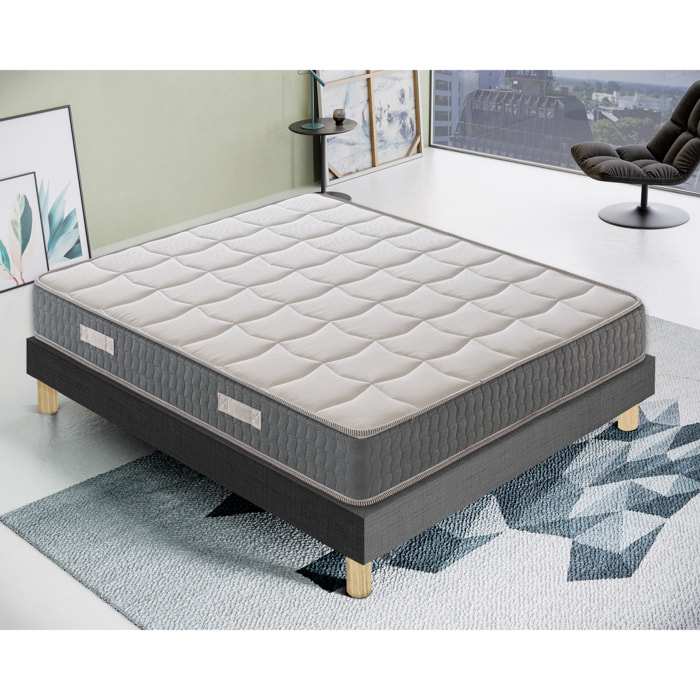 Materasso 160x190 in Memory Foam - Alta Densità - 5 cm Memory Foam - Ortopedico e indeformabile
