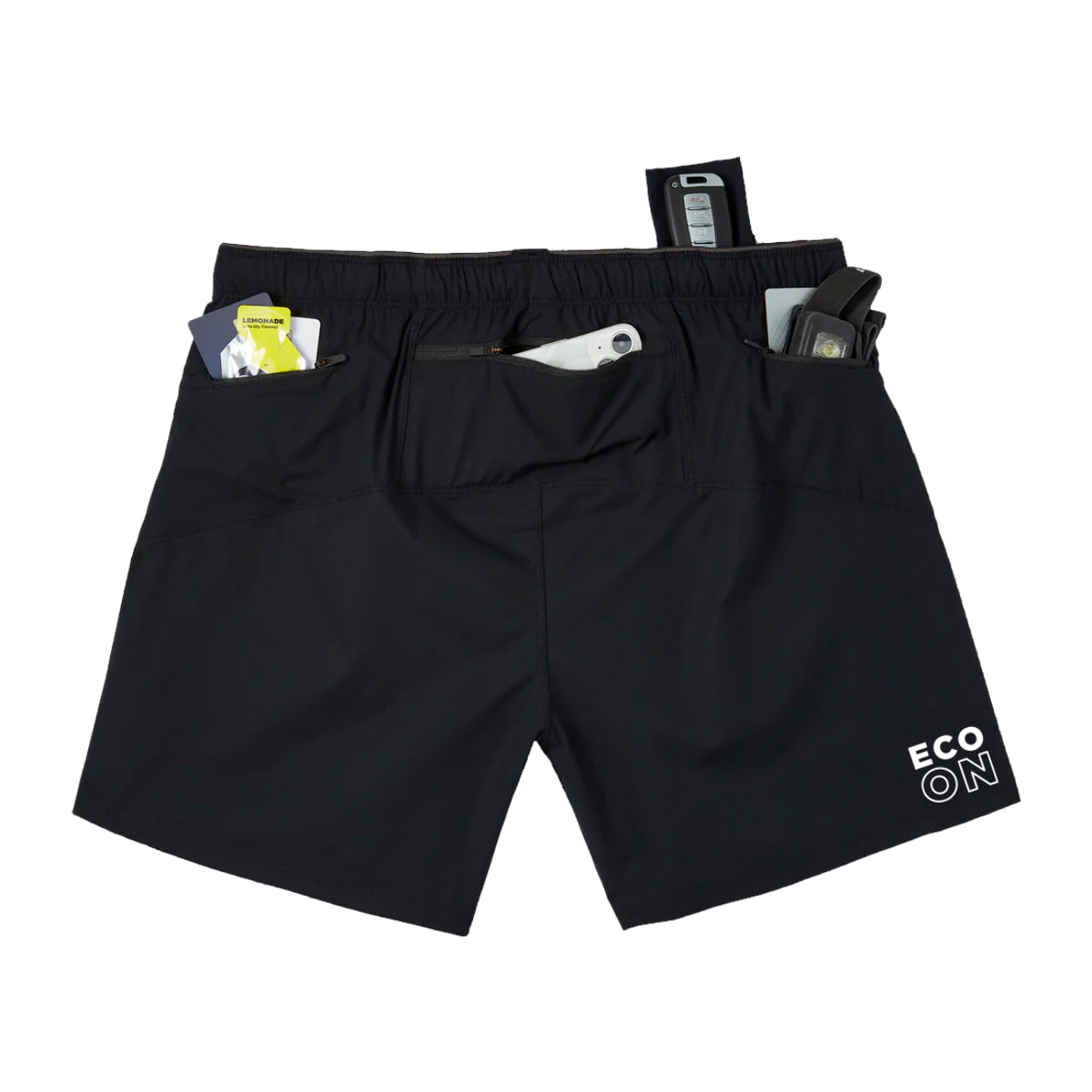 Pantalone corto deportivo uomo ECOON Roma - Nero