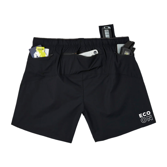 Pantalone corto deportivo uomo ECOON Roma - Nero