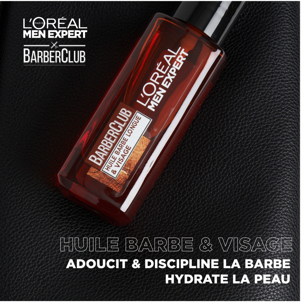 L'Oréal Paris Men Expert Barber Club Trousse Routine Experte Soin Barbe 4 produits