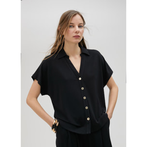 Camicia morbida in maglia