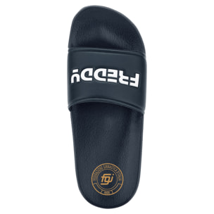 Ciabatte Slider Unisex FGI con Logo Oro