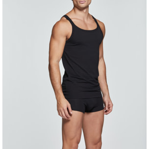 CANOTTA SPALLA STRETTA SCOLLO U