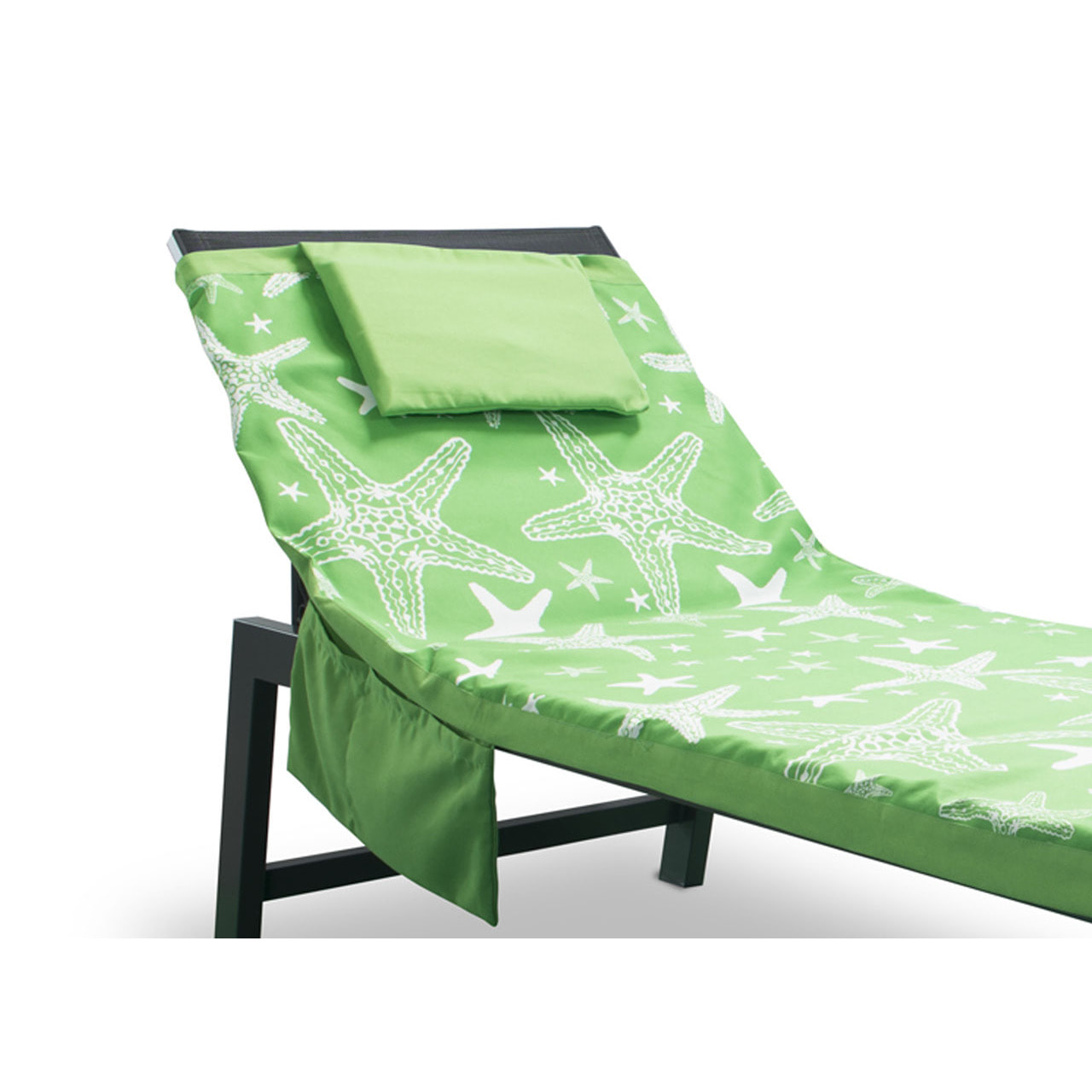 Telo Mare Lettino In Microfibra Disegno Miami