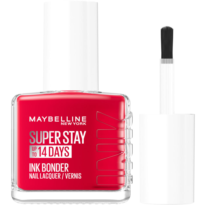 Maybelline New York - Superstay Ink Bonder - Vernis à Ongles - Teinte: 08 ROUGE PASSION