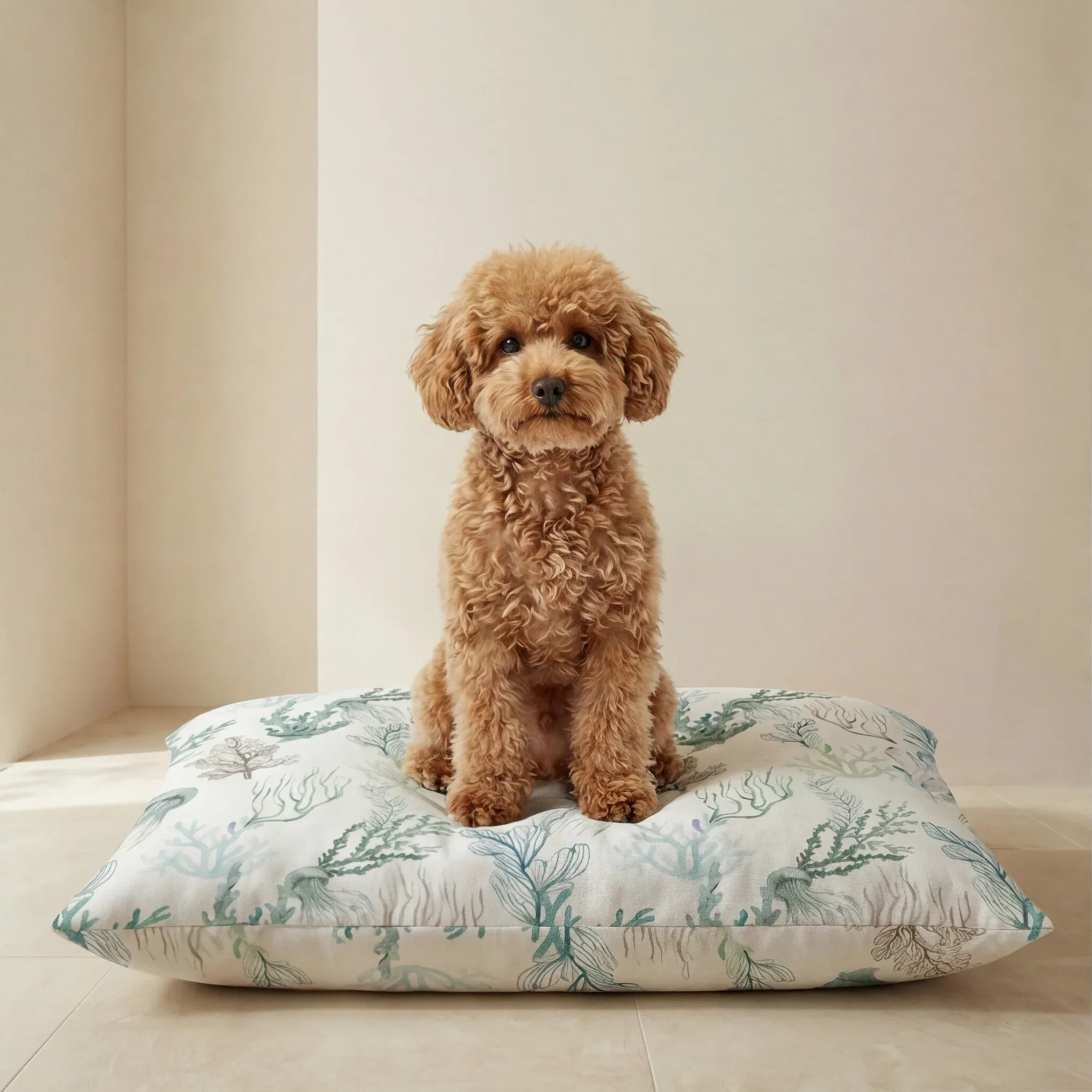 Housse antitaches pour lit pour animal Tim Eau