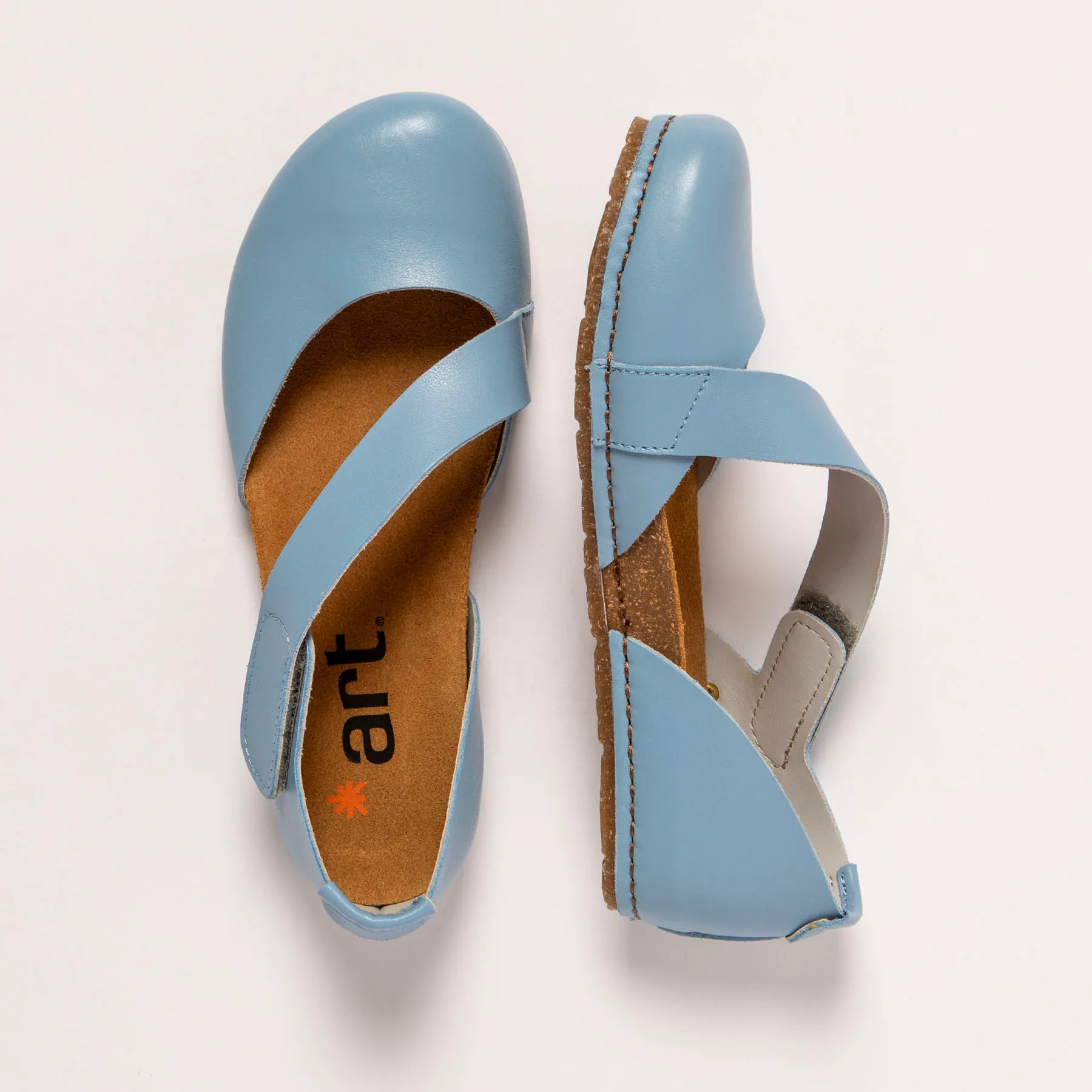 Sandalias 0384 NAPPA CLOUD/ CRETA color Cloud