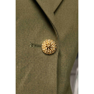 Kocca - Giacca sartoriale da donna monopetto con bottoni dorati Donna