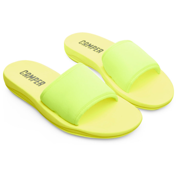 CAMPER Match - Sandalias Hombre Amarillo