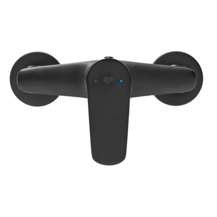 Mélangeur de douche Swiss Aqua Technologies Mood sans kit de douche 150 mm noir SATBSMOOD268C