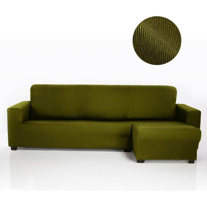 Funda ELÁSTICA para Chaise Longue derecha (visto de frente) brazo corto modelo MARCELA