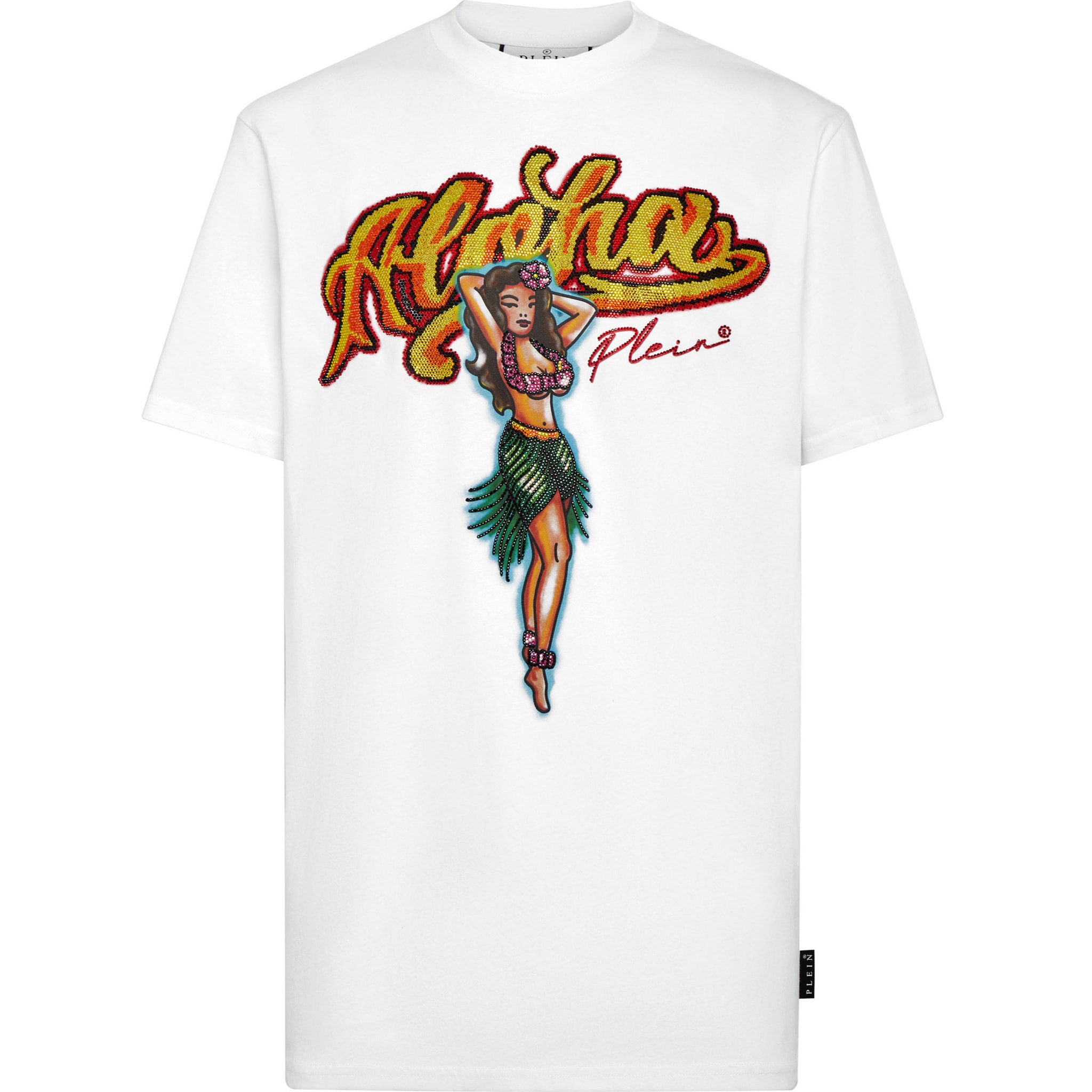 PHILIPP PLEIN T-Shirt Round Neck HAWAII