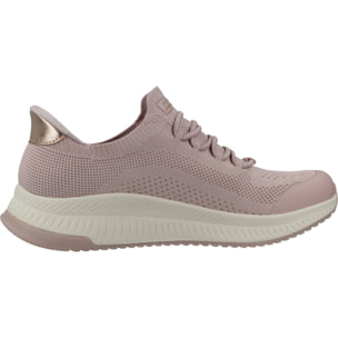 Sneakers De  Mujer Slip-ins Bobs Squad 4 Dire Step Rosa