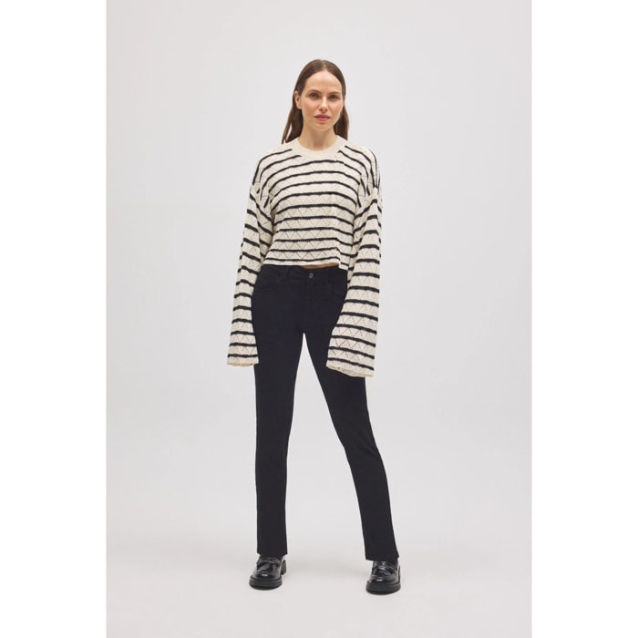 Jeans slim neri effetto push-up