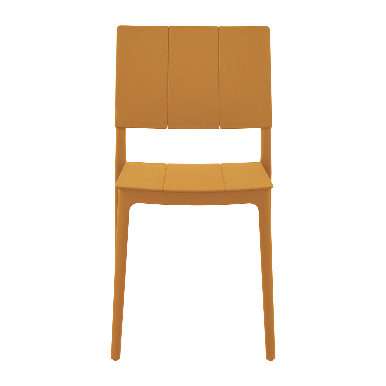 Set Da 4, Sedia Zante In Polipropilene Ambra