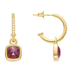 Pendientes Lux by Lux acabados baño Oro 18K