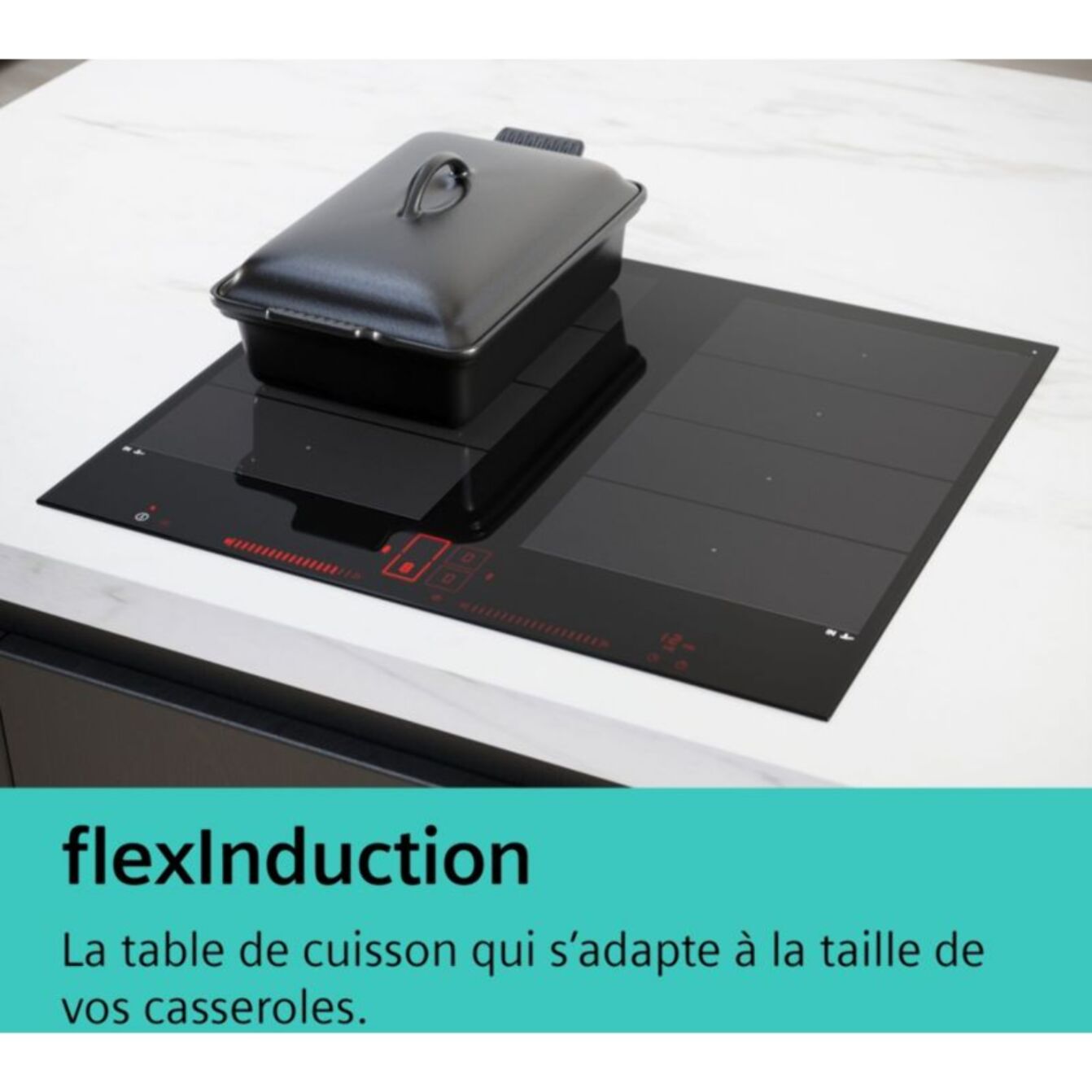 Domino induction SIEMENS EX375FXB1E iQ700 Flex Induction