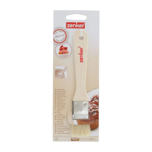 Pinceau de cuisine et de pâtisserie 19 cm en poils naturels Zenker