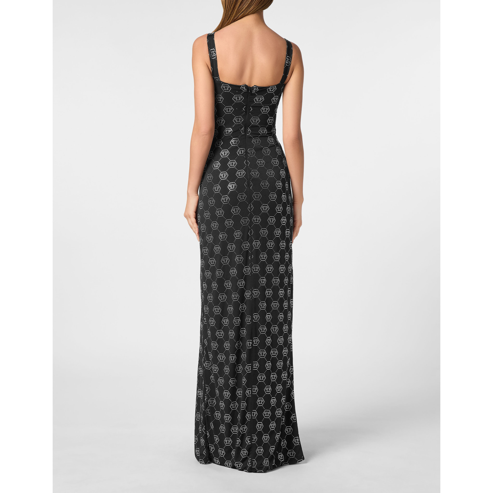 PHILIPP PLEIN Long Dress MONOGRAM