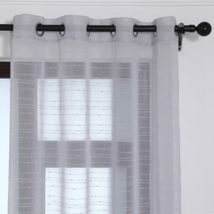 Tenda traslucida con stampo 140x260 cm.