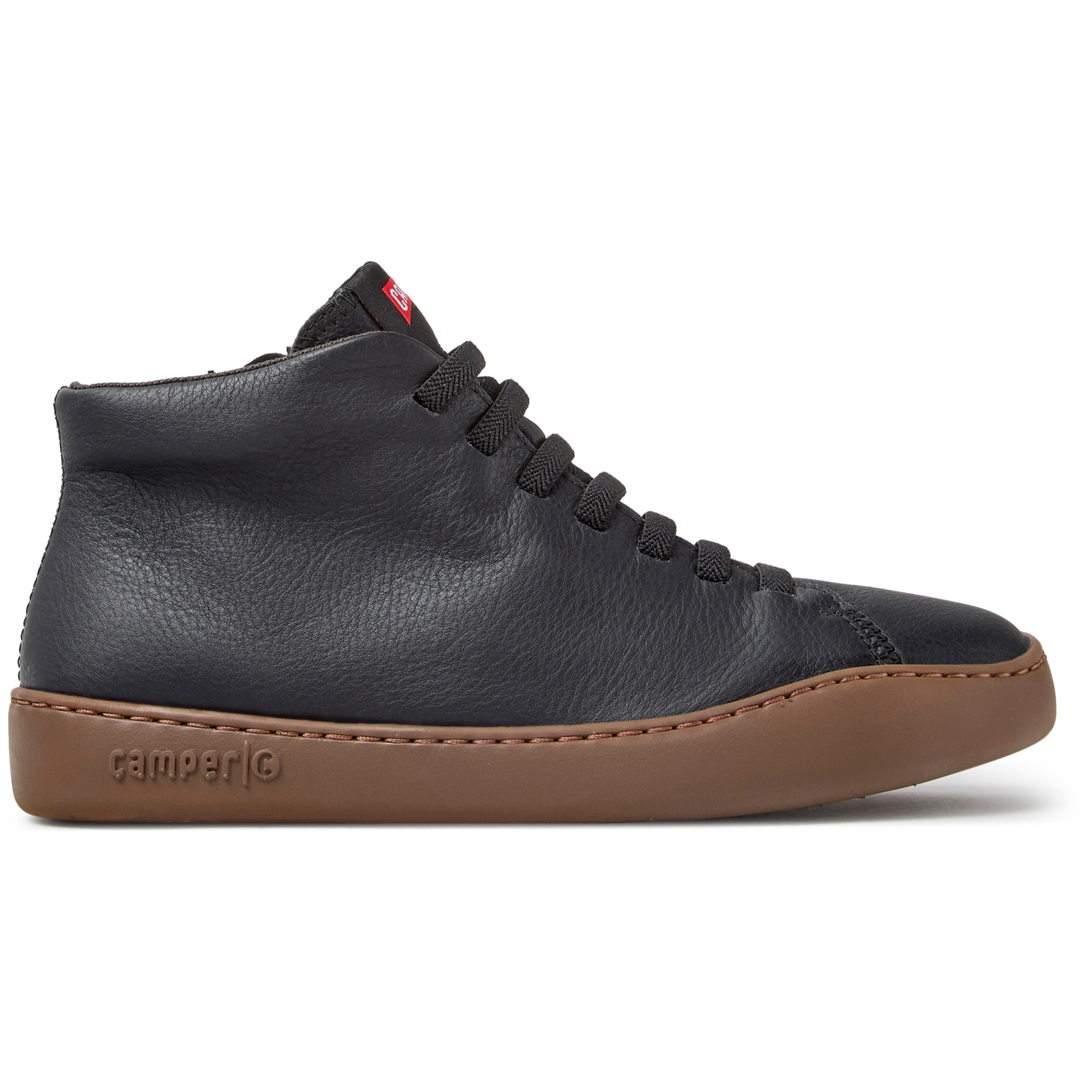 Zapatillas - CAMPER Peu Touring - Negro - Piel lisa