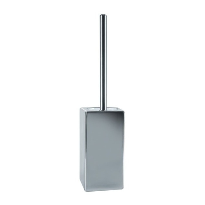 Brosse Wc avec support Porcelaine QUADRO Chrome Spirella