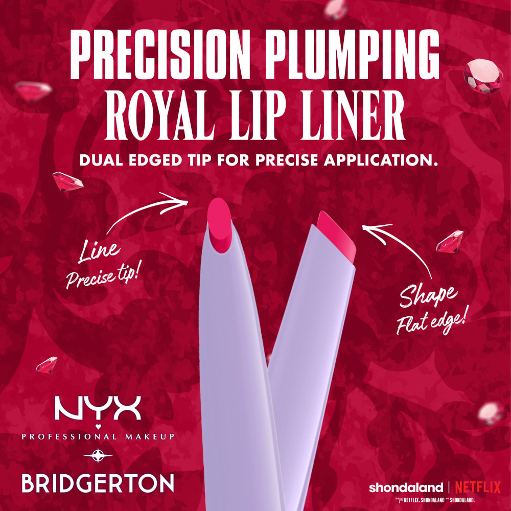 NYX Professional Makeup Collection Limitée Bridgerton Royal Kit Lèvres 03