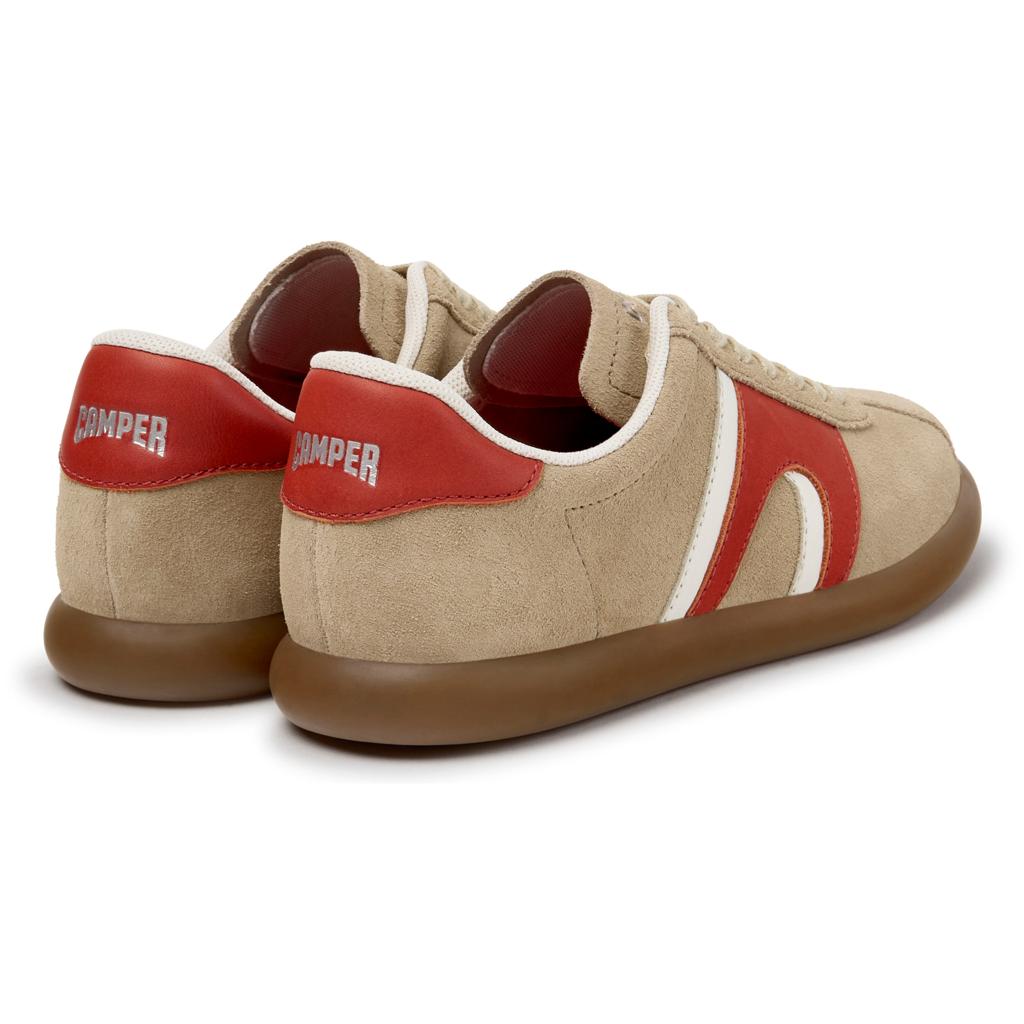 Zapatillas - CAMPER Pelotas Soller - Beige - Piel de ante