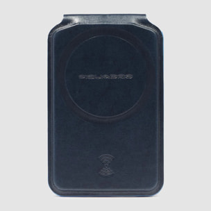 Piquadro Portafogli MagSafe in pelle con tracker ricaricabile