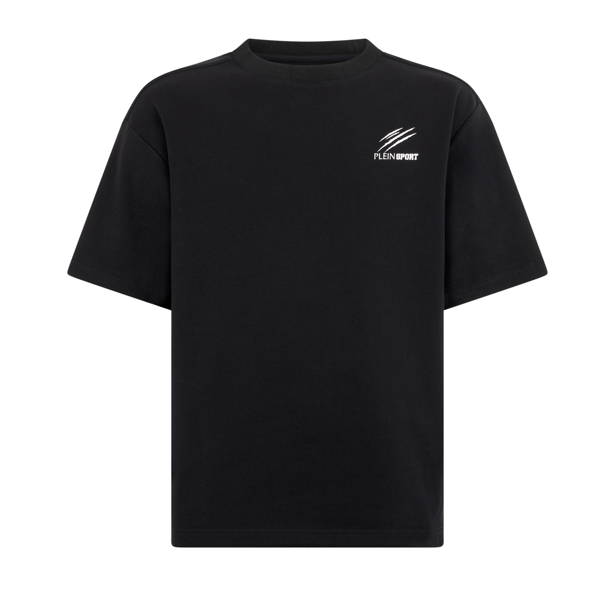 PLEIN SPORT Pique Round Neck T-Shirt Icon