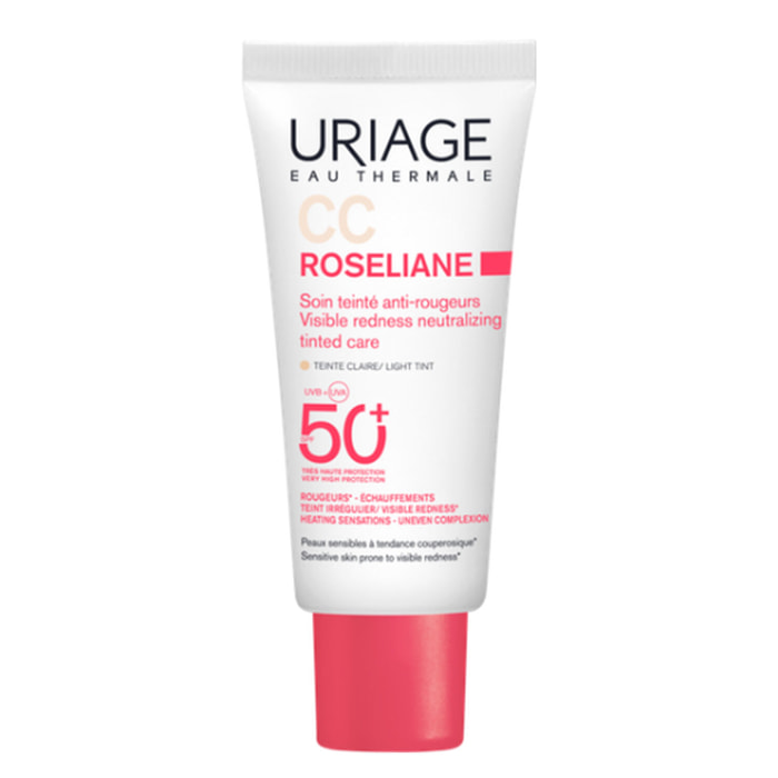 TOLEDERM - CC Cream Soin teinté anti-rougeurs SPF50+ 40ml